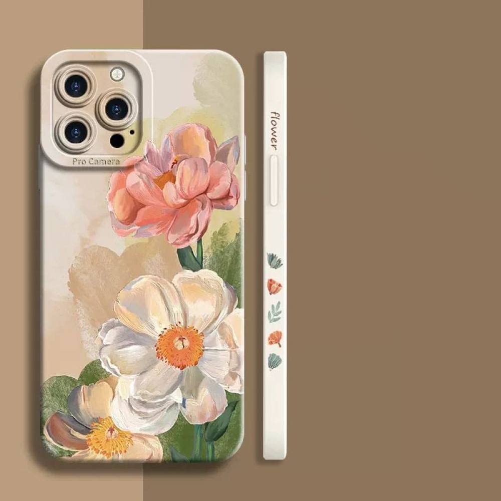 Funda de teléfono con Planta de Flores para Samsung S23 Ultra S22 Plus S21 S20 FE Note 20 A32 A52 A72 A13 A33 A53 5G A04, 8, para A52 (A52s 5G)