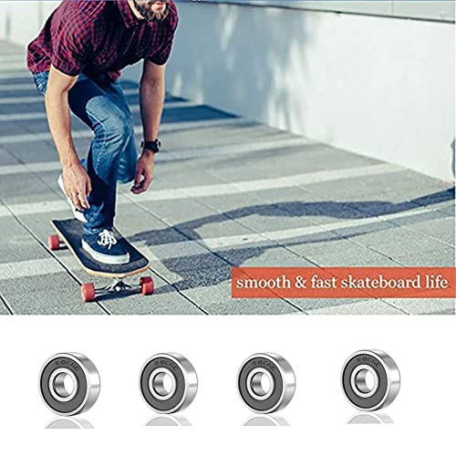 Shki SHKI001220 20 Pcs 608 2Rs Ball Bearings thumb #6