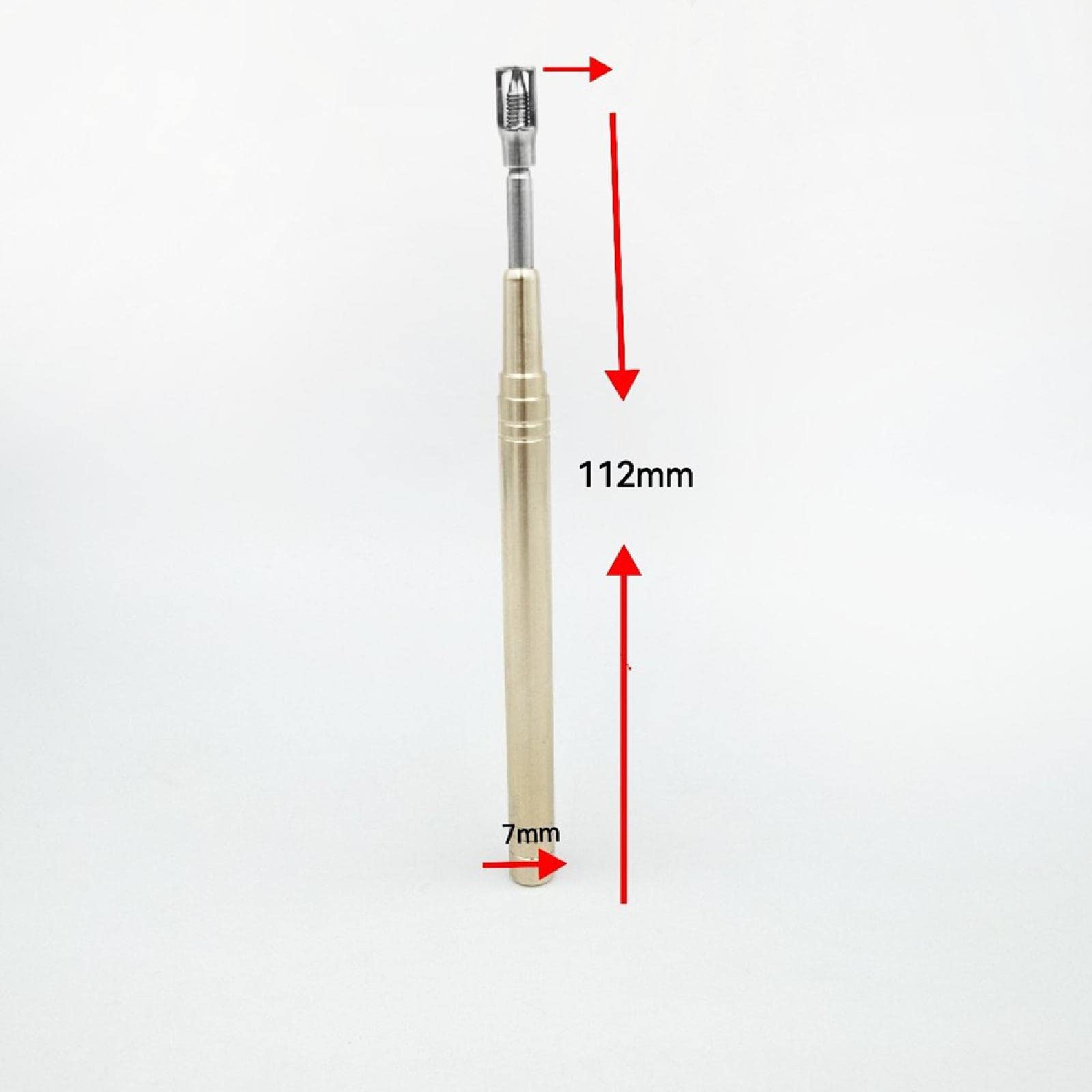 DAGIJIRD Herramienta de reparación de tornillo de corte corto para reloj con boca de acero de 1,4 mm, 1 mm, 0,7 mm
