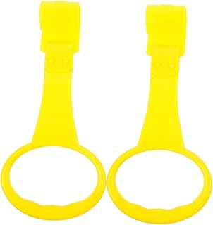 ibasenice 1 Par De Berços Para Bebês Itens Para Bebês Anéis De Puxar Para Berço Anéis De Puxar Para Berço Assistente De Exercício Para Caminhada Anéis De Pé Para Cama De Bebê Barra De