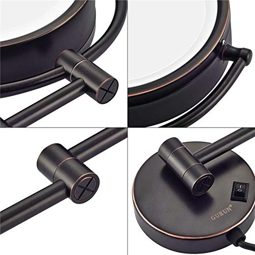 Espejo para maquillaje redondo de 8.5 pulgadas miniatura 6