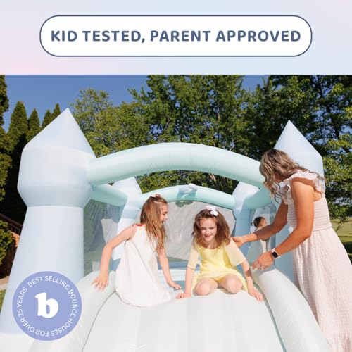Bounceland Bouncy Castle Daydreamer Mist Bounce House, Pastel Bouncer with Slide, 12 ft L x 9 ft W x 7 ft H, UL Blower Included, Trendy Bouncer for Kids, Indoor and Outdoor Use by Bounceland - Image 3