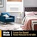 Whirlpool 15,000 BTU Window Mounted Inverter Air Conditioner with Quiet, High Efficiency Operation and Remote, Window AC Unit for Apartment, Living Room, Bedroom, Large Rooms up to 700 Square Feet