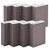 Sanding Sponge,Coarse/Medium/Fine/Superfine 8PCS 4 Different Specifications Sanding Blocks Assortment,Washable and Reusable. (8 PCS)