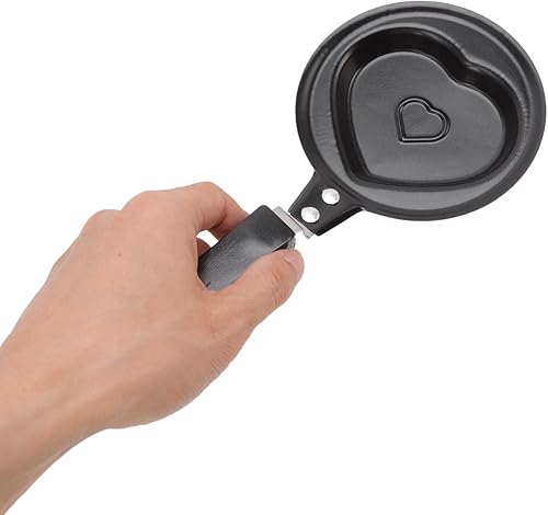 Miniatura 5 de plplaaoo Mini bandeja para huevos, sartén de huevos, sartén antiadherente para huevos, sartén antiadherente innovadora coreana para desayuno de