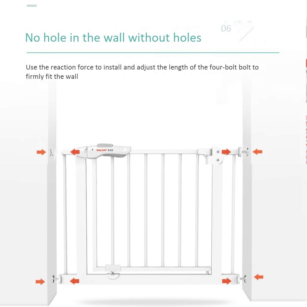 Pet Petpens Bramy Bezpieczeństwa Auto Close Baby Safety Brama, Bardzo Szeroka Brama Dziecięca, Dla Schodów Domowych Drzwiami Schodów/92-100Cm