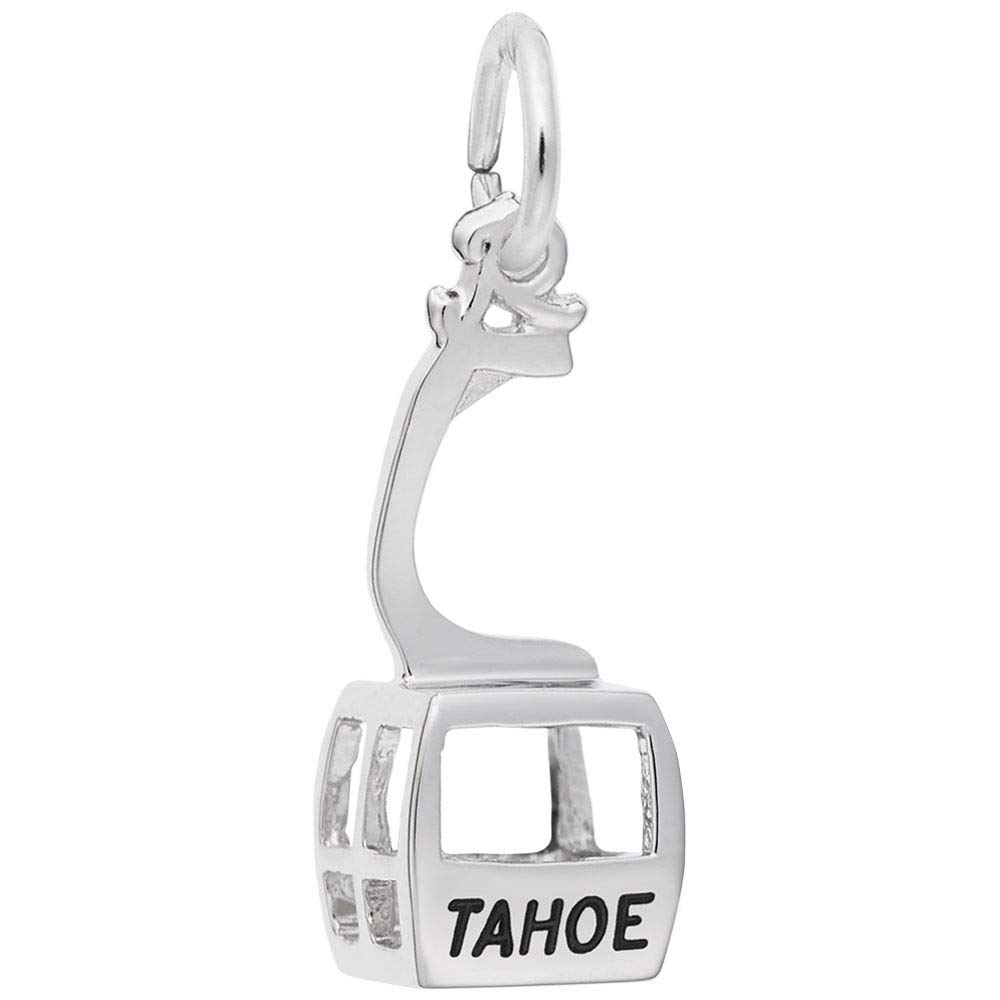 Lake Tahoe Gondola Charm (Choose Metal) by Rembrandt| Metal| 14K White Gold