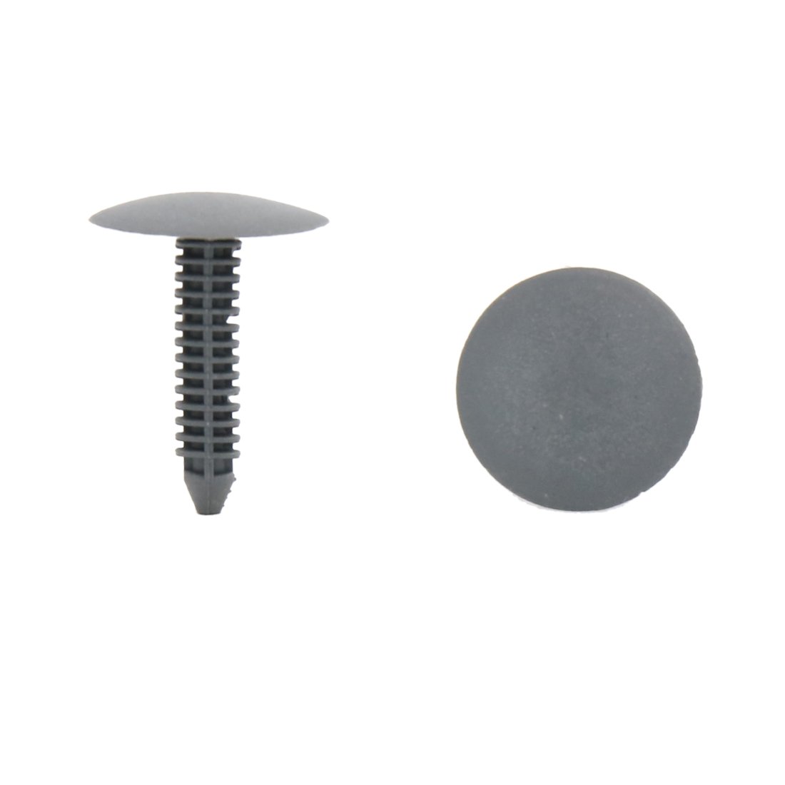 15 Clips Rivets Plastique Poussoir - Trou De 7mm - Attaches Garniture Auto, Pare-chocs, Panneau De Porte