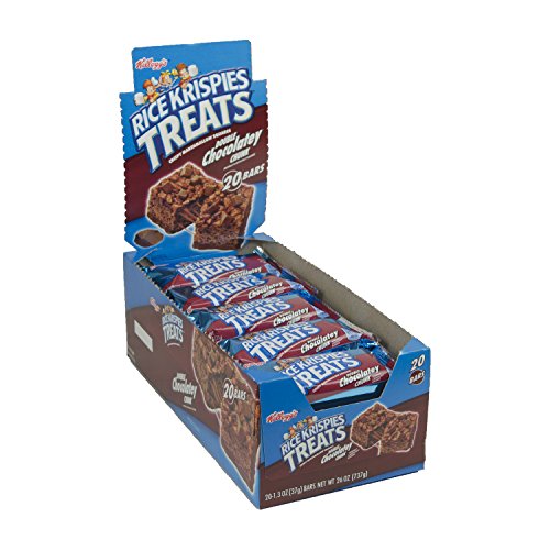 Rice Krispies Treats Double Chocolatey Chunk Grab 'n Go Snacks, 1.3-Ounce Packages (Pack of 40)