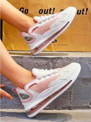 Image of TRACER Women's Running Shoes, Lightweight, Breathable, Athletic Shoes, Comfortable Gym, Walking, Jogging, Training Footwear, for Everyday Use, Available in Sizes 3 to 8 UK