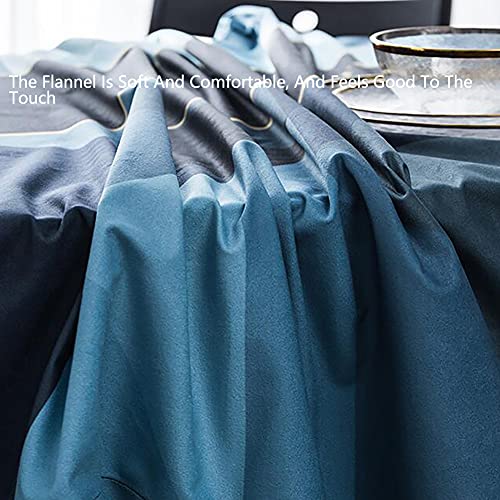 Nappe rectangle imperméable en polyester anti-tache multi-taille
