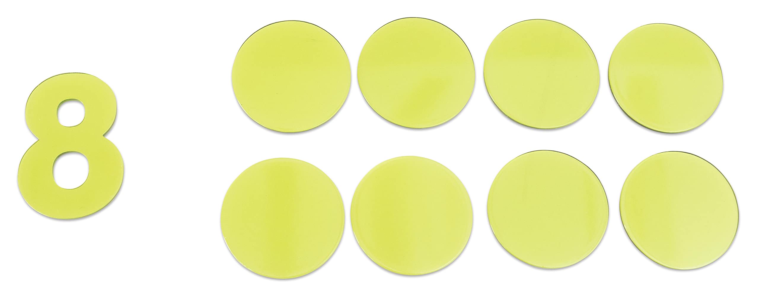 SUNNYSUE 766237 - Zahlen-Mengen Acrylformen - Rechnen Mathematik Grundschule