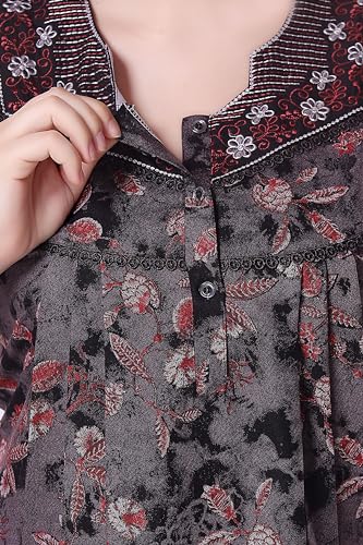 Image of Soulemo Women's Printed Alpine Nighty 1672