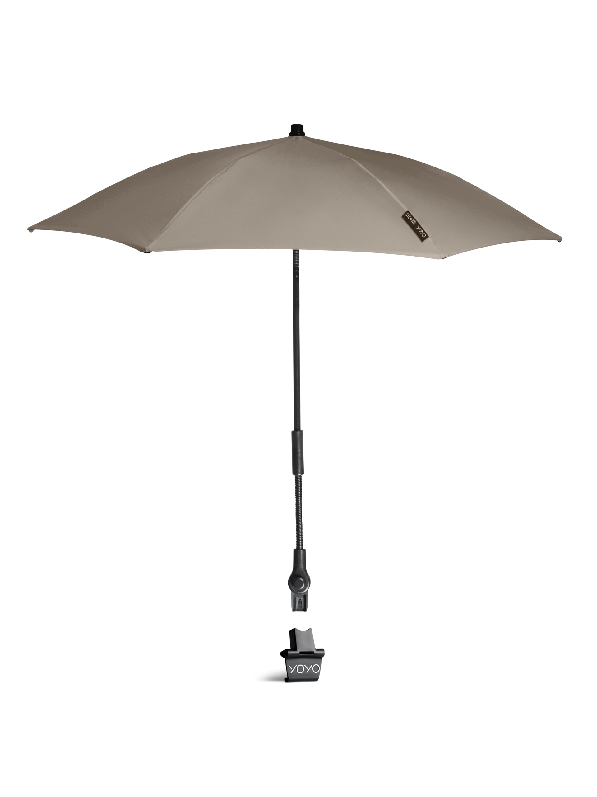 Stokke Ombrelle Yoyo - Protection solaire poussette UPF 50+ - Taupe
