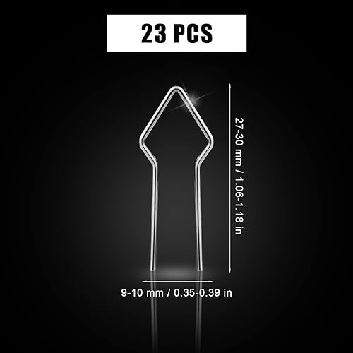 Miniatura 2 de SAVITA 23 puntas de leña, puntas de alambre de pirografía de repuesto para máquina de pirografía, puntas de pluma de combustión de madera para