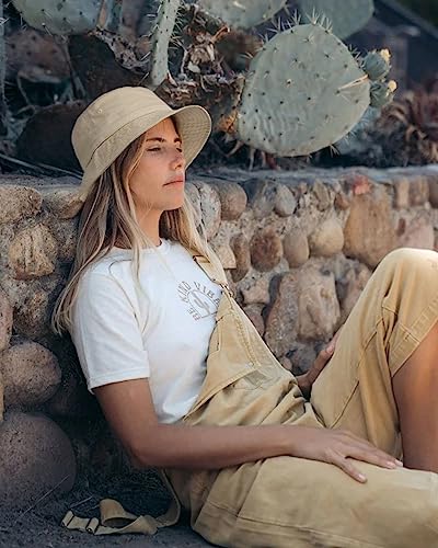 Hatiis Bucket Hats For Women Men Washed Cotton Adjustable Packable Summer Outdoor Sun Hat With Detachable Strings Upf50+ Black #TOP5