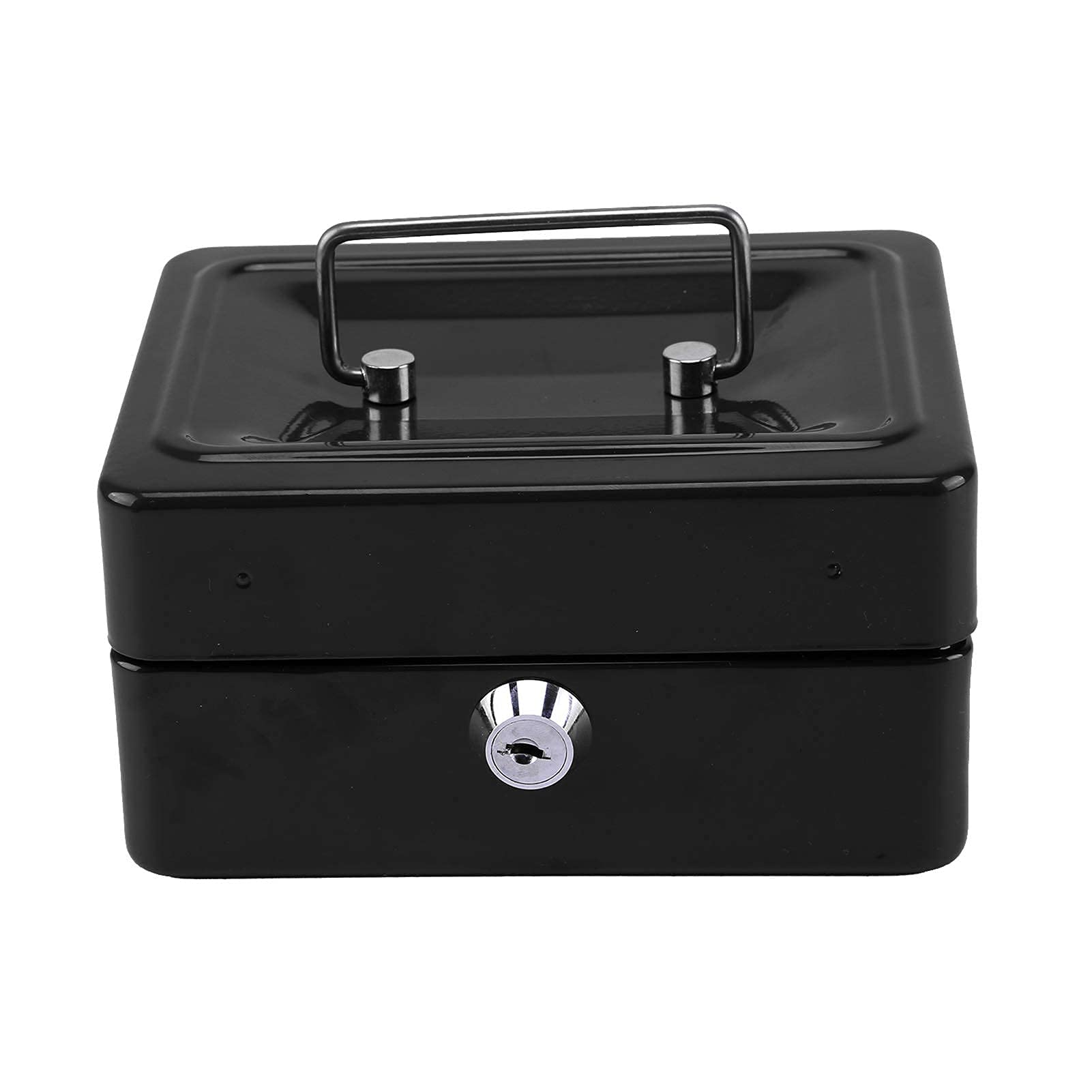 Amazon.co.jp: ロックボックス、小型6インチキャッシュボックス