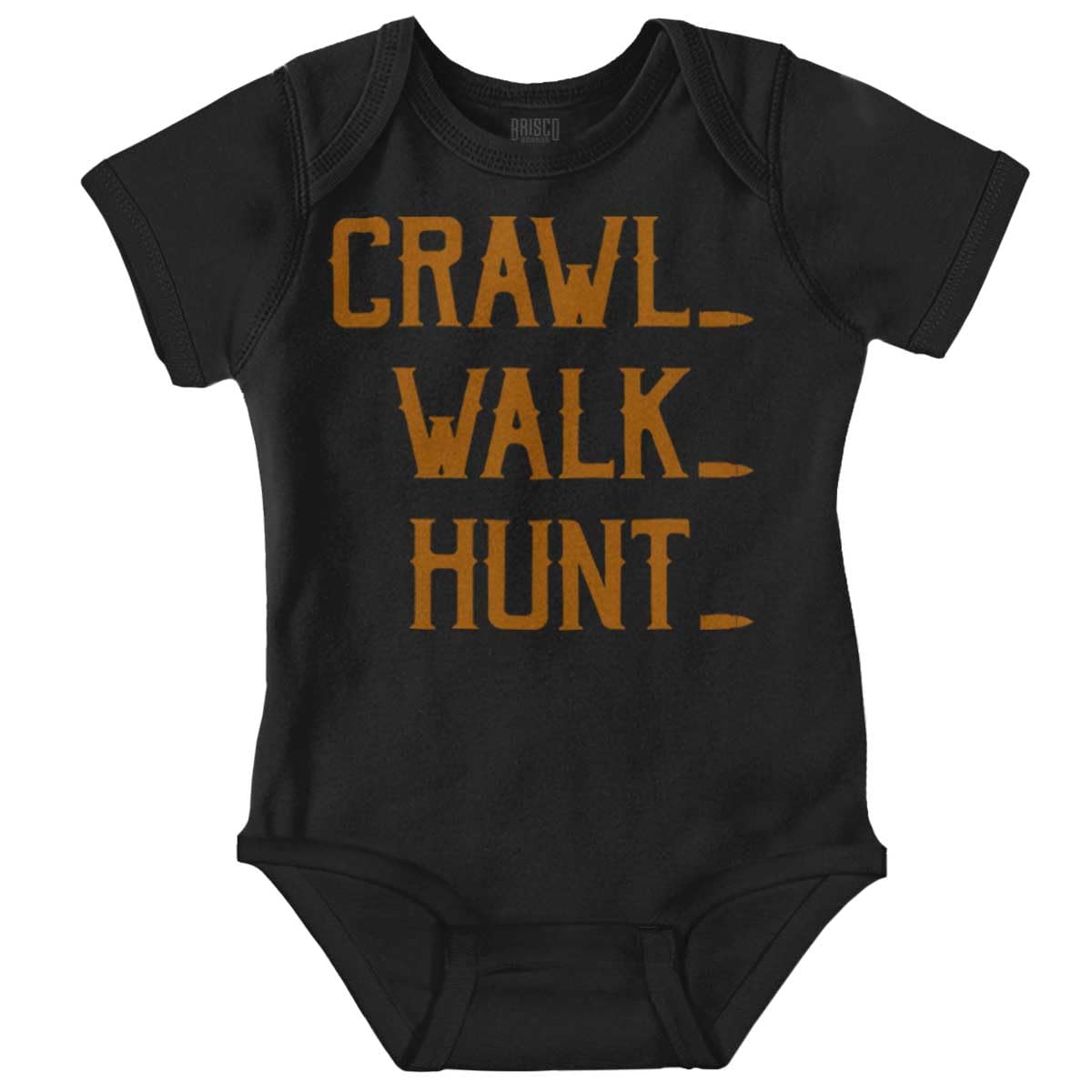 Brisco Brands Crawl Walk Hunt Hunting Life Baby Romper Boys or Girls