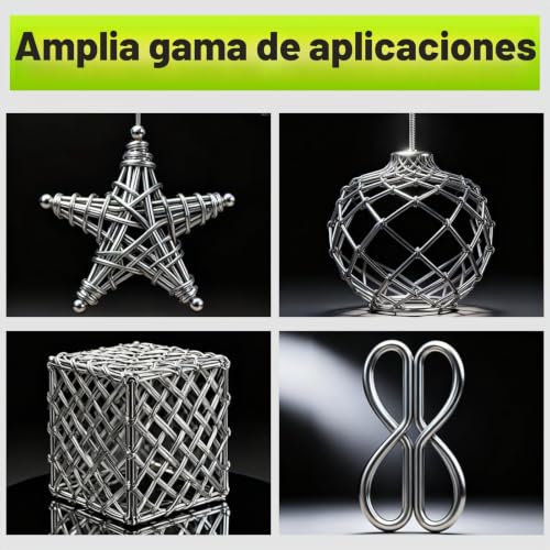 Miniatura 4 de Bacshby 12 Piezas Varillas De Acero Inoxidable 2 Mm X 300 Mm,Barra Metálica Redonda, Barras Metálicas Redonda Para Manualidades Diy,Modelismo De Coches Y Aviones