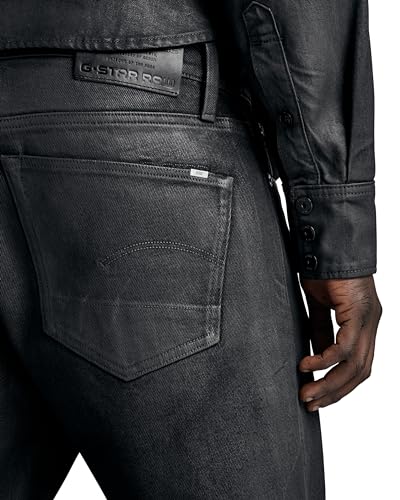 G-Star Raw Men's 3301 Straight Fit Jean in Cyclo Stretch Denim, Grey (Magma Cobler 51001-b479-d360), 32W x 32L4