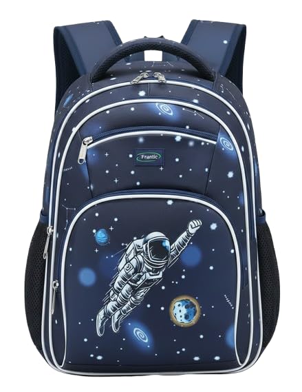frantic Waterproof Polyester 26 L School Backpack School Bag Daypack Picnic Bag For Boys & Girl(4Zipper_Parent)-picture-45