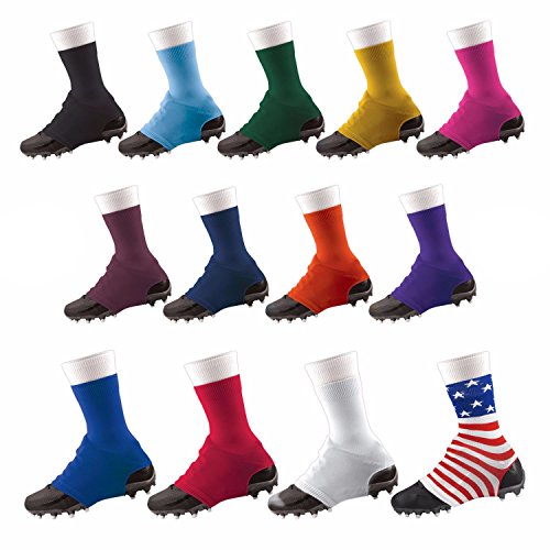 TCK Football Spat Cleat Covers (USA Flag, Medium)