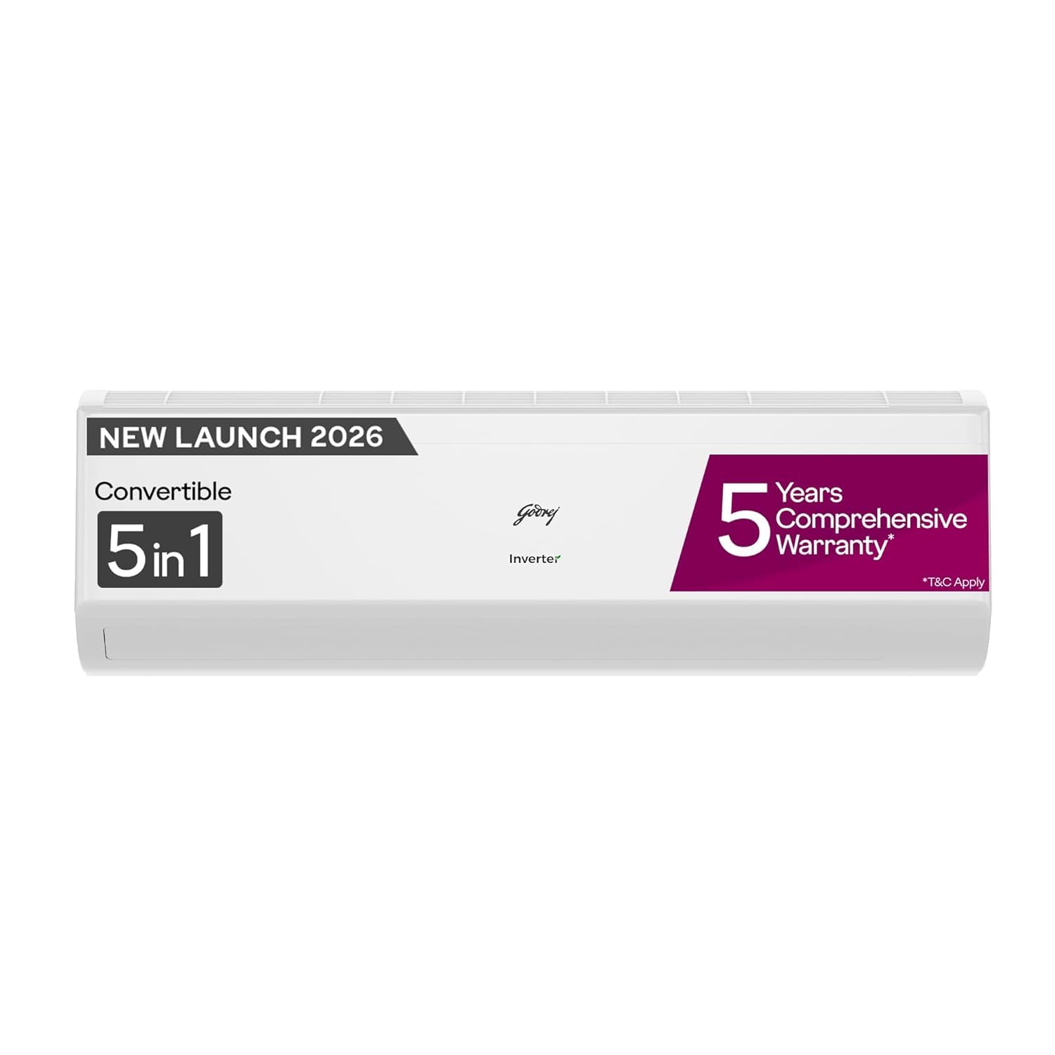 Godrej 1 Ton 5 Star| 2026 New Star rated Mode | Inverter Split AC| 5 Years Comprehensive Warranty| AI Powered| 5-in-1 Convertible| Heavy-Duty Cooling at 52° C (AC 1T TR HIC 12J5TG WA,White)-image-29