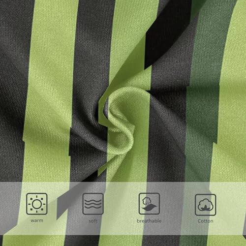 Green Vertical Stripes Panties for Girl Toddler Girls Underwear Cotton Animals Briefs Kids Undies 2t3