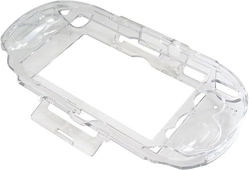 Carcasa protectora de cristal transparente para Sony PS Playstation Vita PCH-1000, antihuellas, polvo y arañazos