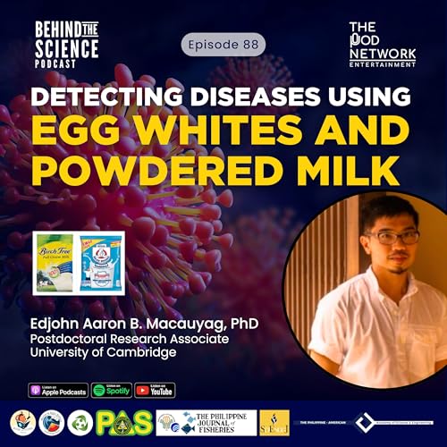 Ep88 - Detecting diseases using egg whites and powdered milk Podcast Por  arte de portada