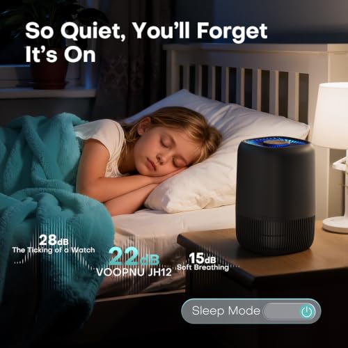 VOOPNU Black Air Purifier