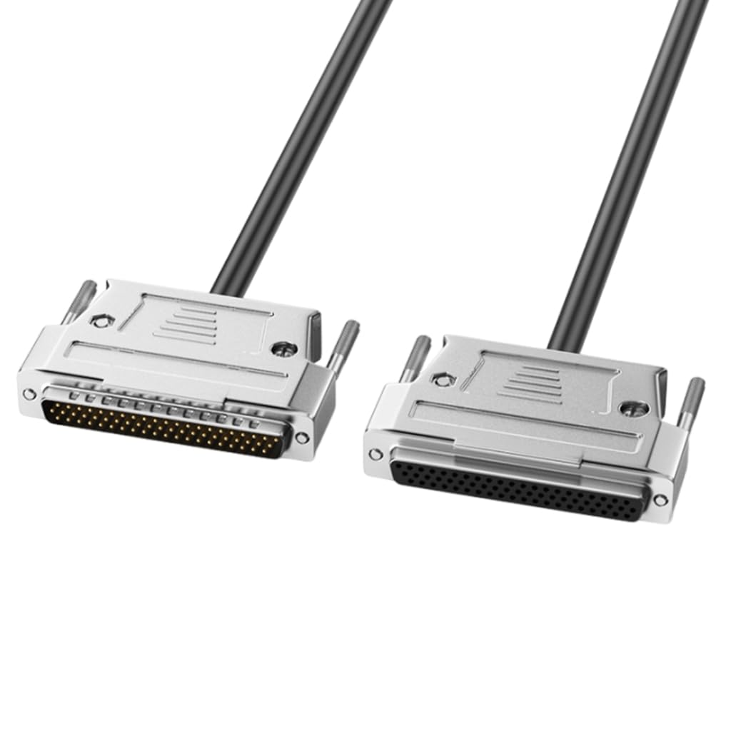 Cable SCSI DB62 macho hembra extensor de escáneres de código de barras 8