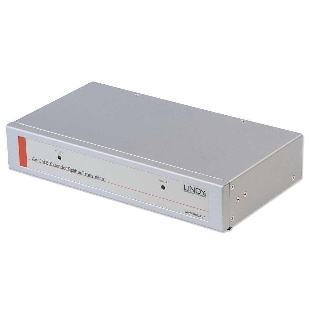 LINDY CAT5e/6 8 Port VGA and Audio Transmitter, 250m (32762)