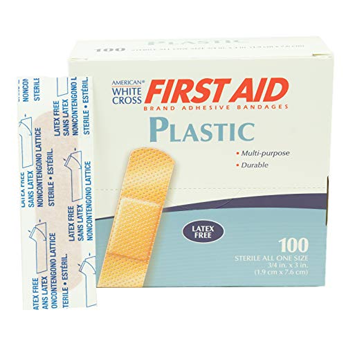 Adhesive Bandages, Plastic Strips, 3/4 Adhesive Bandages, Plastic Strips, 3/4