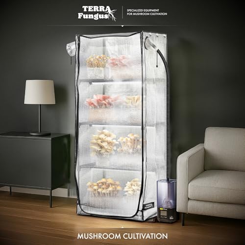 Mushroom Grow Tent with LED Light