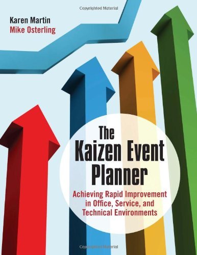 The Kaizen Event Planner: Achieving Rapid Improvement in Office, Service, and Technical Environments by Karen Martin (2007-10-05)