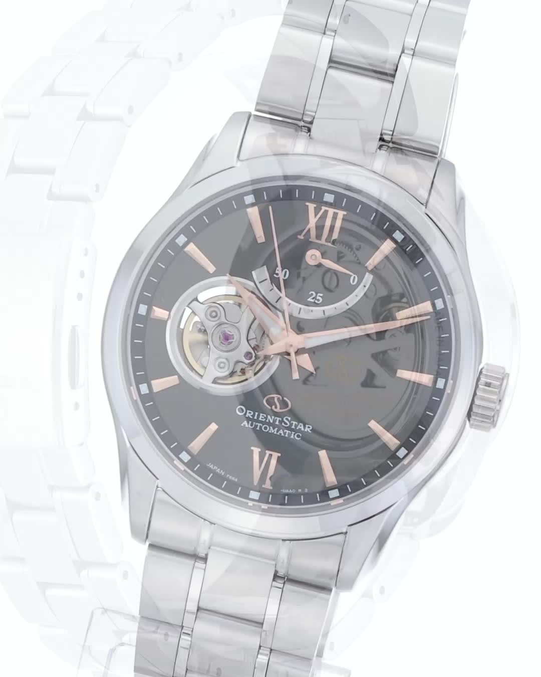 Amazon.co.jp: [オリエントスター]ORIENT STAR 自動巻き腕時計 セミ