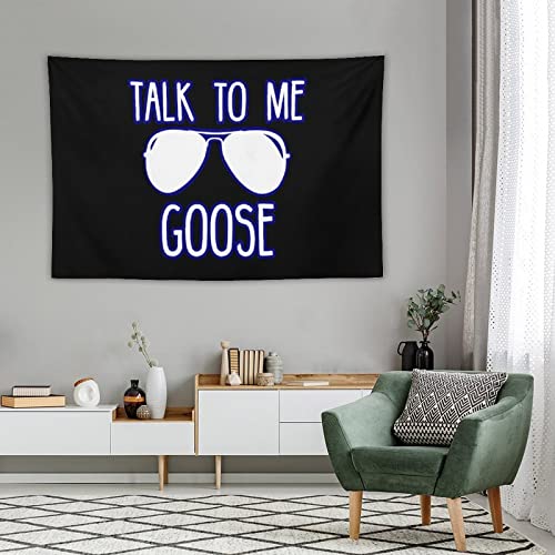 Talk To Me Goose Tapestry Wall Art Hanging Mural Blanket For Living Room Bedroom Home Decorations 60"X90" #TOP3