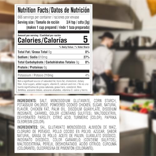 Image of Knorr Professional Caldo de Pollo, Chicken Bouillon Tubs, 4.4 Lb, 4 Pack