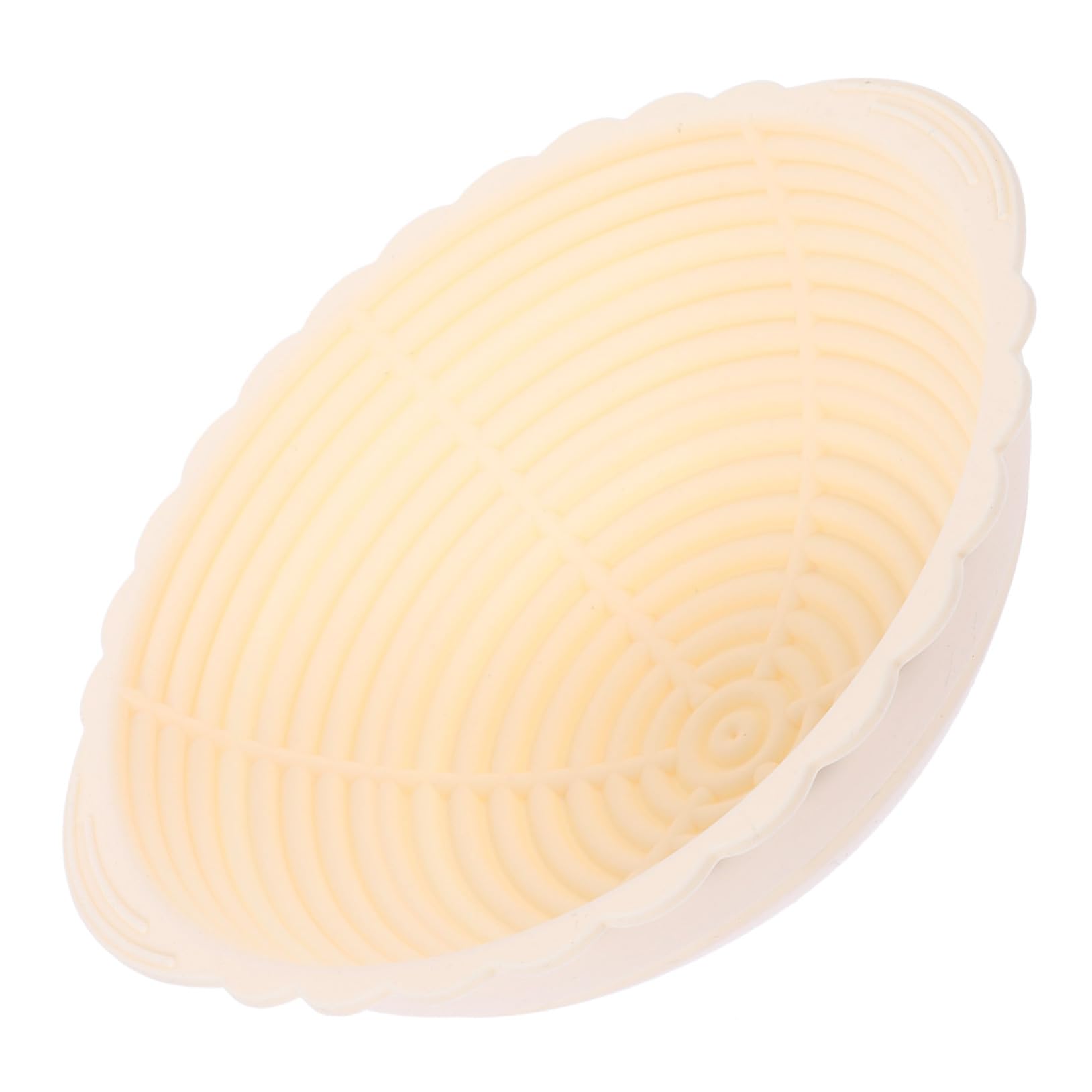 Cabilock Sourdough Silicone Proofing Bowl Food-grade Baking Supply for Artisan Bread Making Washable and Reusable Dough Basket for Fruit and Snacks