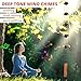 Copper Wind Chimes for Outside Clearance, 36'' Temple Windchimes Outdoors w/5 Bells, Memorial Wind Chime Gifts for Mom Grandma Mother Women, Feng Shui Wind Bell for Home Garden Zen Decor