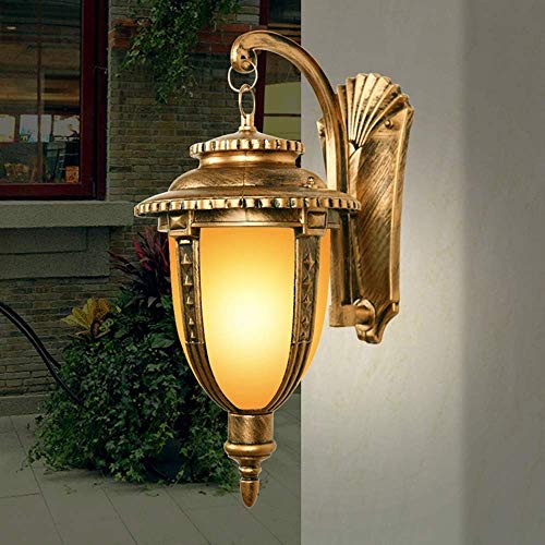 Applique extérieure imperméable contre la rouille pour mur de terrasse