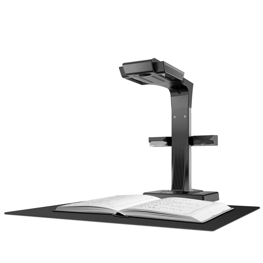 CZUR ET18 Pro Prämie Buchscanner, Smart Dokumentenscanner mit OCR und 18MP, Nach PDF Konvertieren/Durchsuchbare PDF/Word/Tiff/Excel für Scanfläche bis A3 A4, Kompatibel mit Windows Mac