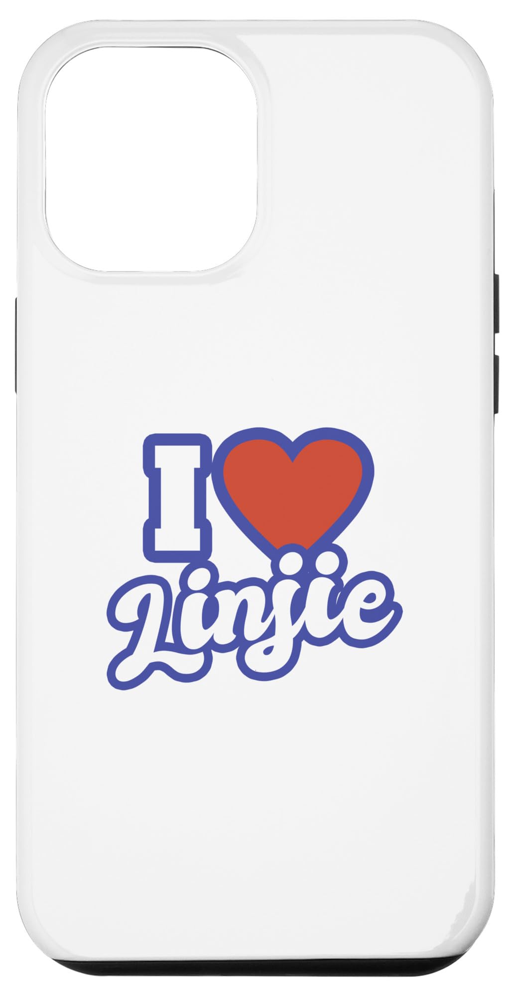 iPhone 12 Pro Max I Love Linjie Case