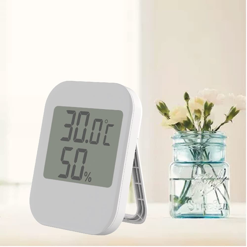 JFDBGU Termómetro Digital Higrómetro Hidrómetro Medidor de Humedad Medidor de Temperatura Instrumento for la Oficina en casa
