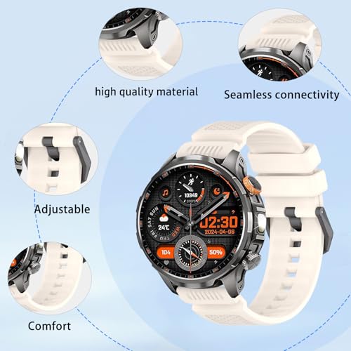 Correa silicona para BANLVS AK90 Smartwatch miniatura 2