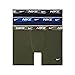 Nike Men`s Everyday Cotton Stretch Boxer Briefs 3 Pack (Large, Olive(KE1107)/N_G)