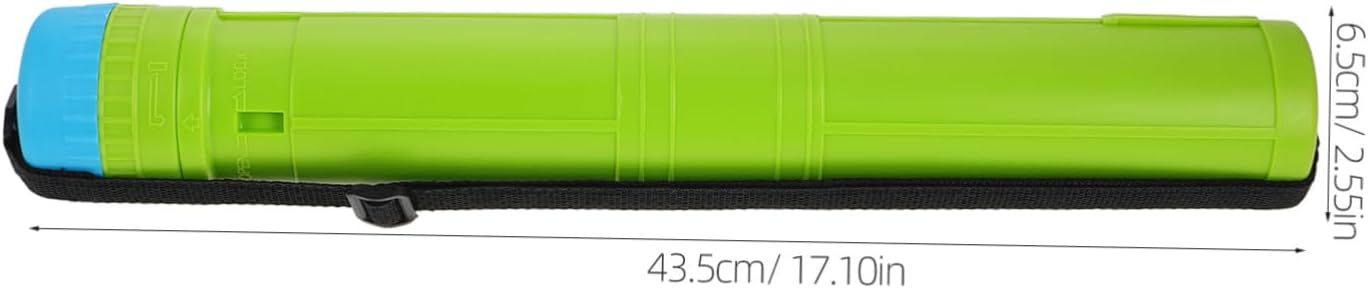 YARNOW Retractable Poster Tube Storage Tube for Documents Blueprints Art Supplies Rotating Display Must Have for Artists of All Levels