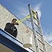 Tie Down Hoisting Wheel with Long Handle | 12 inch Aluminum Wheel | Ladder Accessories | Pack of One