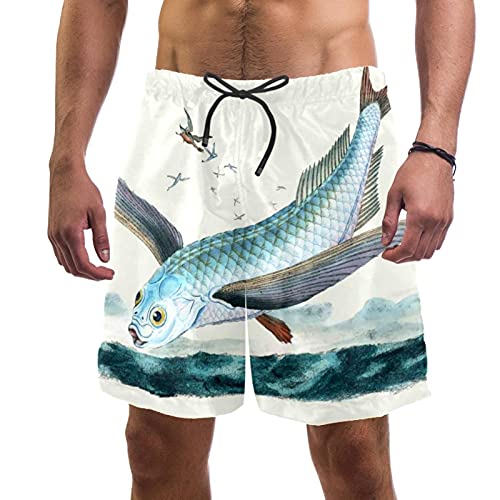Short de bain homme taille élastique et poches pour un maintien optimal
